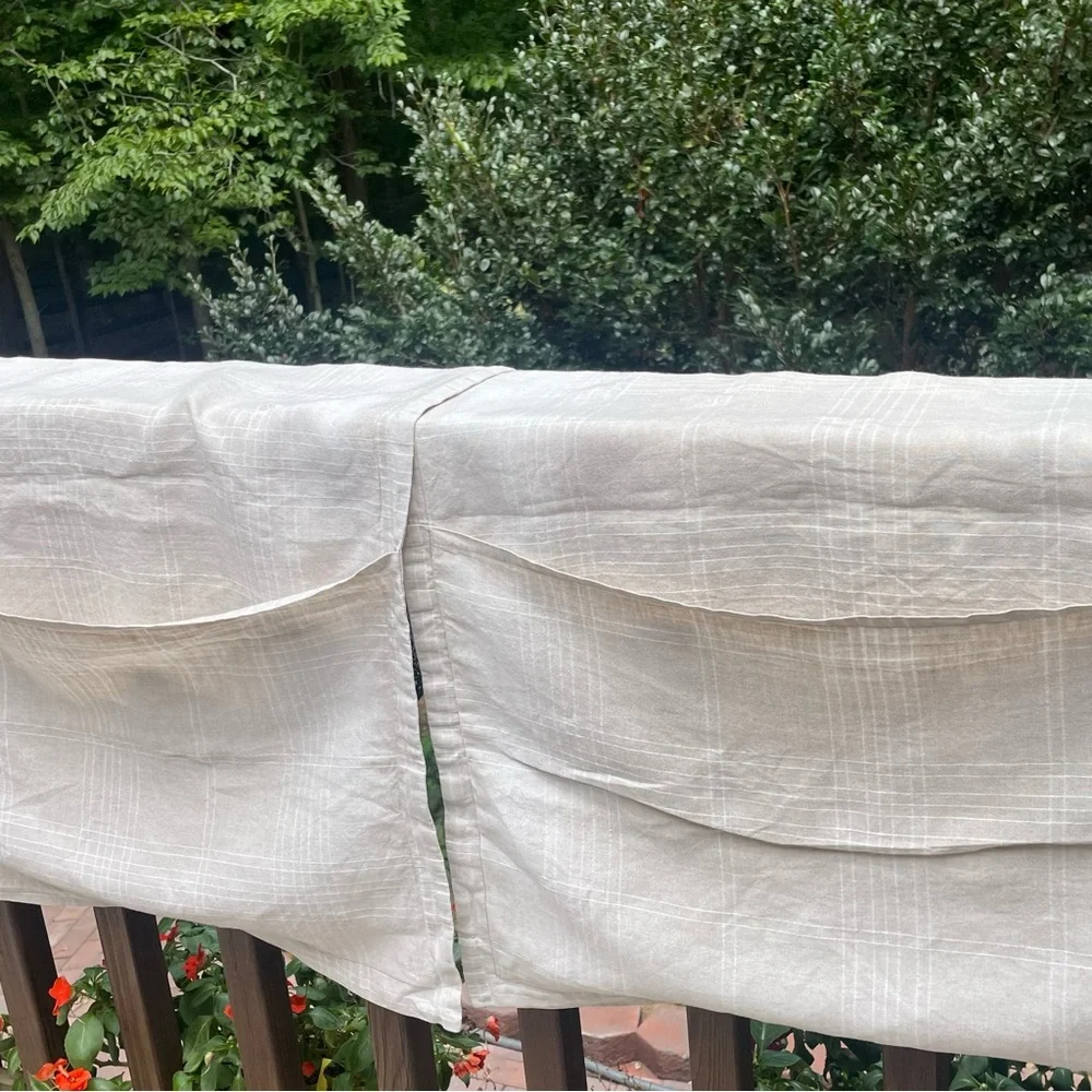 Crate&Barrel QUINN LINEN 2/ STANDARD SHAM 20x26in/51 x66cm